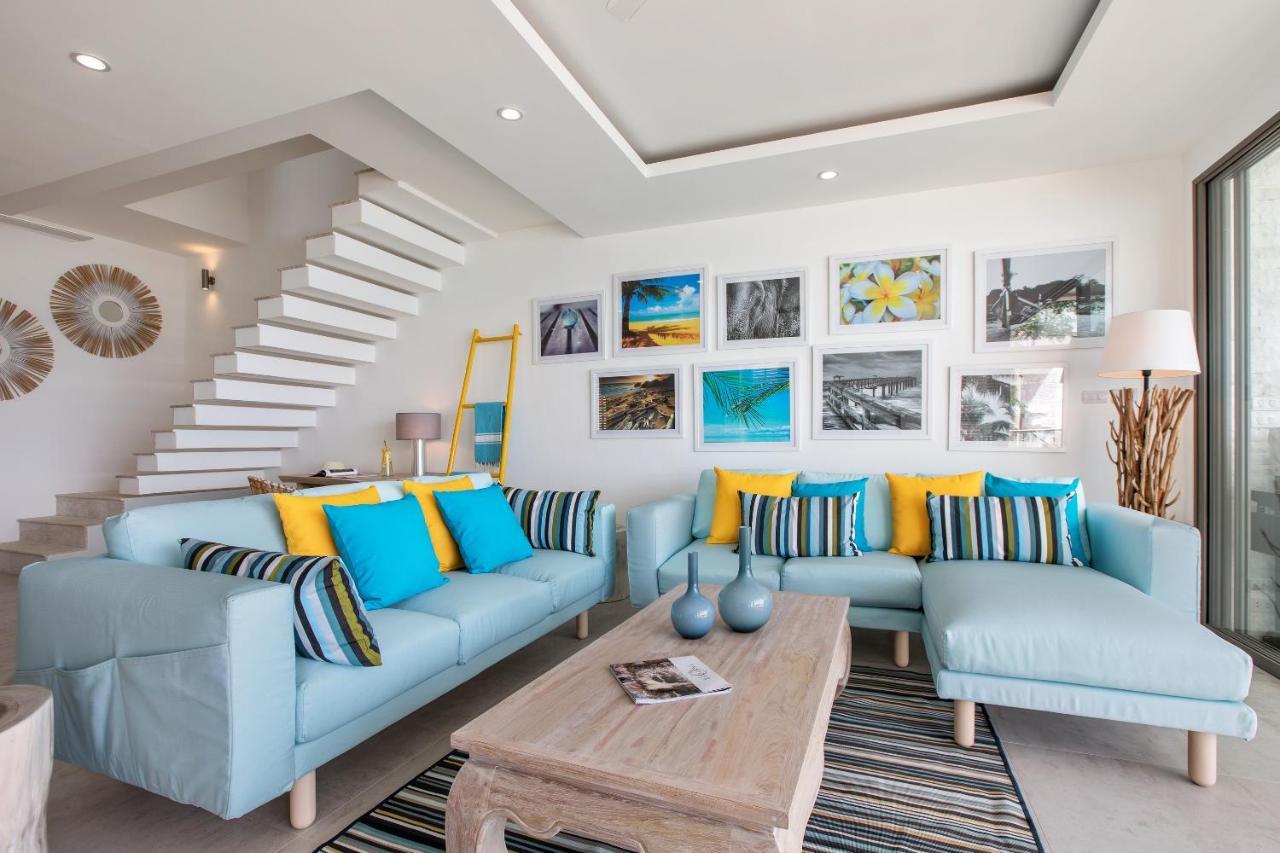 Beachside Villa - B18 - At Bayside Luxury Villas Samrong Bay Beach, 4 Bed 5 Bath, Sea & Sunset Views, Only 200M Walk To The Beach Choeng Mon Buitenkant foto