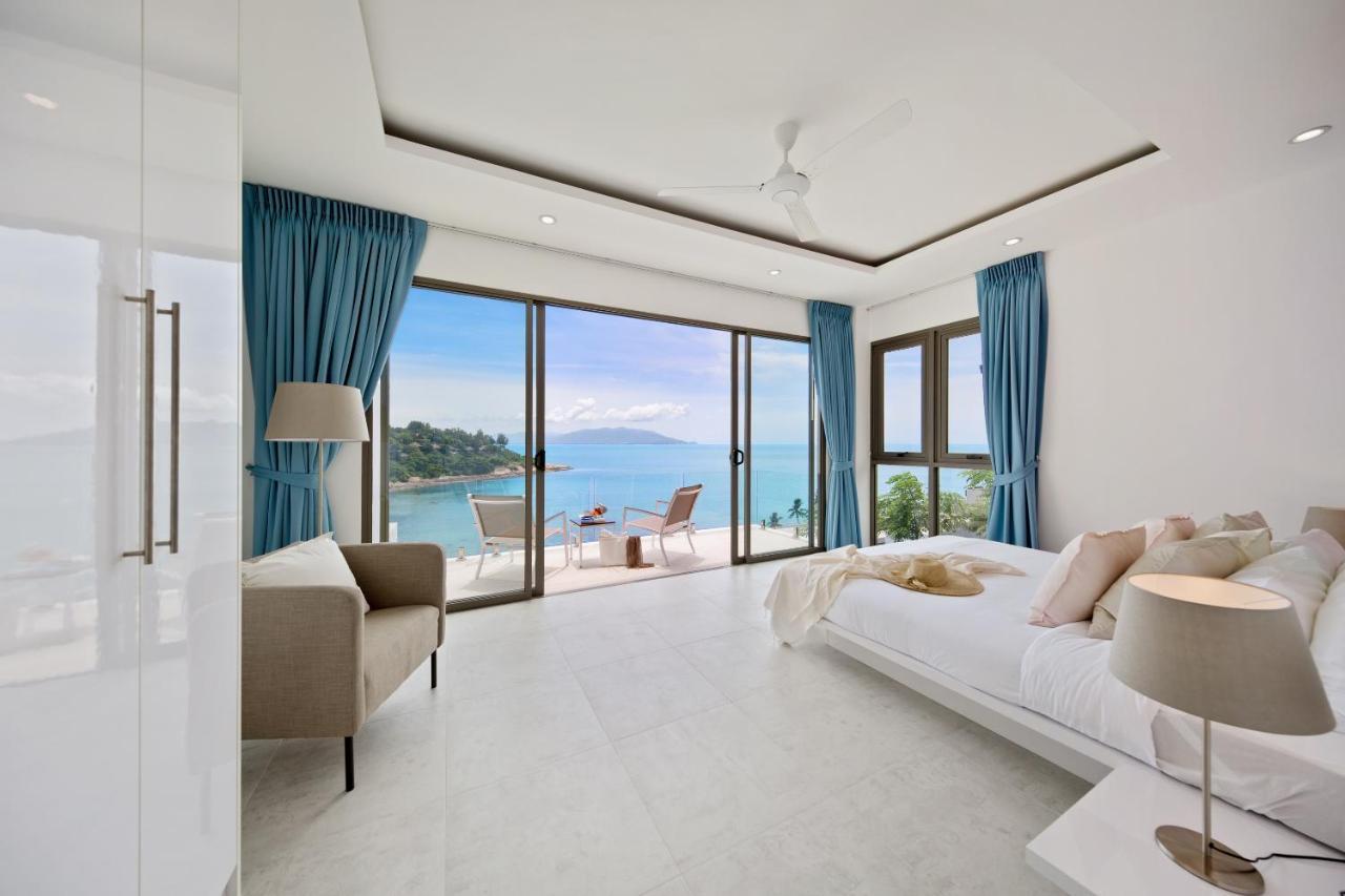 Beachside Villa - B18 - At Bayside Luxury Villas Samrong Bay Beach, 4 Bed 5 Bath, Sea & Sunset Views, Only 200M Walk To The Beach Choeng Mon Buitenkant foto