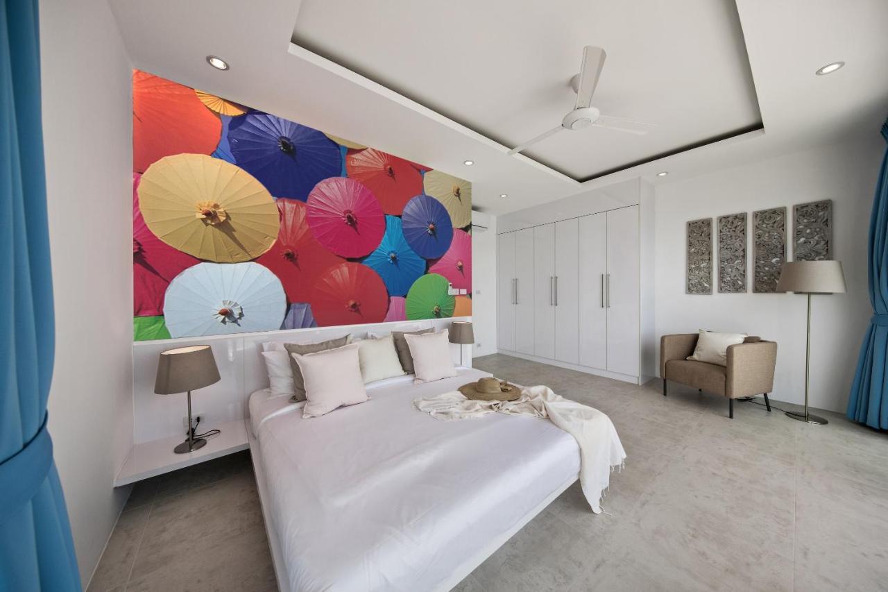 Beachside Villa - B18 - At Bayside Luxury Villas Samrong Bay Beach, 4 Bed 5 Bath, Sea & Sunset Views, Only 200M Walk To The Beach Choeng Mon Buitenkant foto