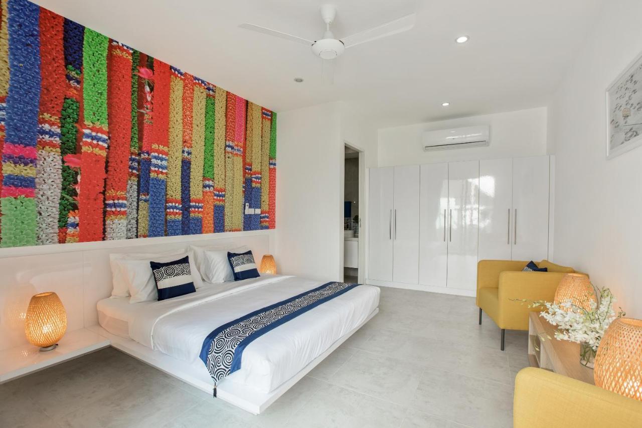 Beachside Villa - B18 - At Bayside Luxury Villas Samrong Bay Beach, 4 Bed 5 Bath, Sea & Sunset Views, Only 200M Walk To The Beach Choeng Mon Buitenkant foto