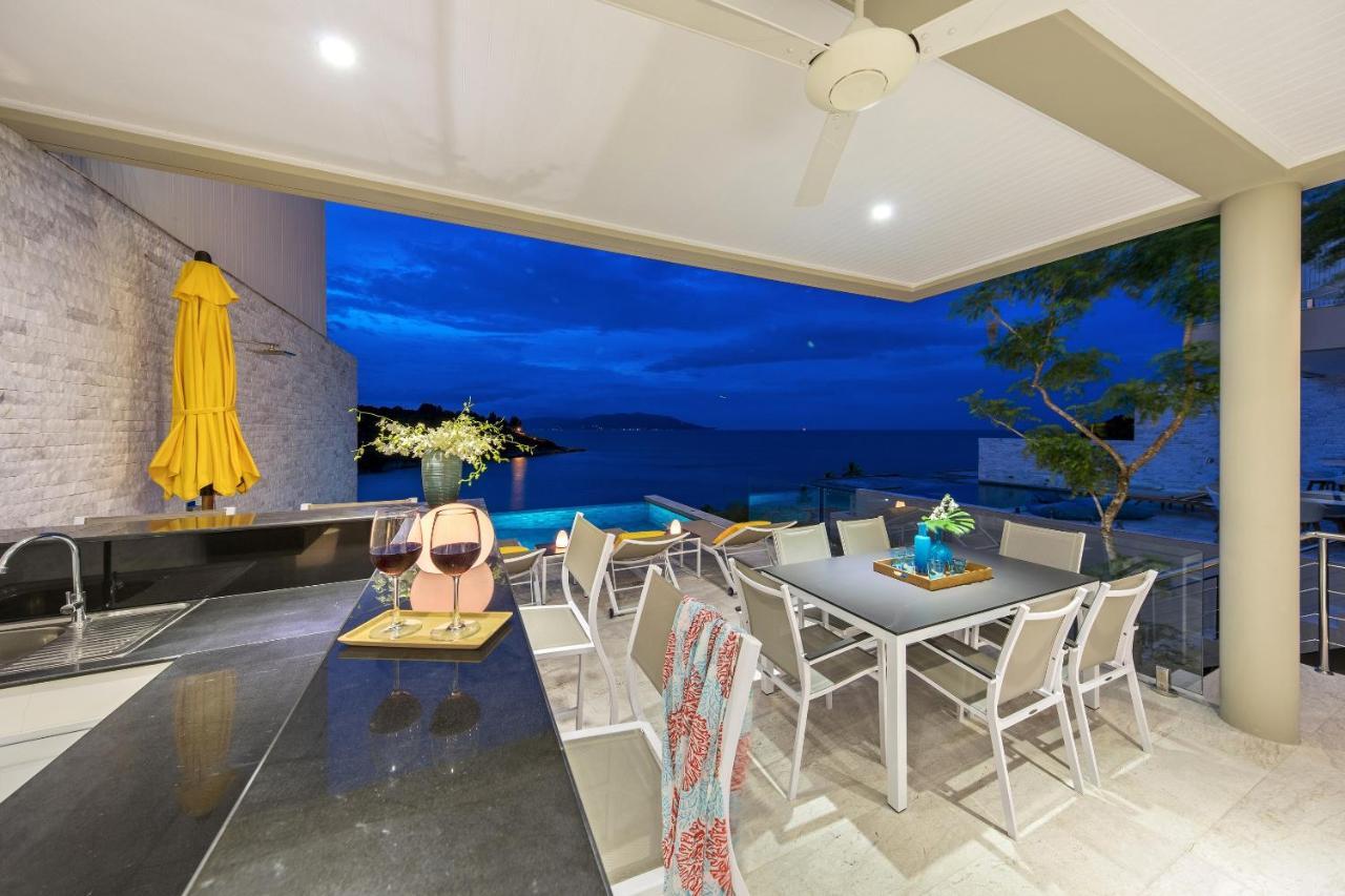 Beachside Villa - B18 - At Bayside Luxury Villas Samrong Bay Beach, 4 Bed 5 Bath, Sea & Sunset Views, Only 200M Walk To The Beach Choeng Mon Buitenkant foto
