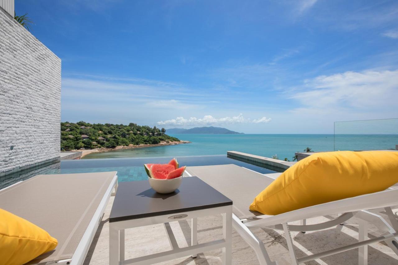 Beachside Villa - B18 - At Bayside Luxury Villas Samrong Bay Beach, 4 Bed 5 Bath, Sea & Sunset Views, Only 200M Walk To The Beach Choeng Mon Buitenkant foto