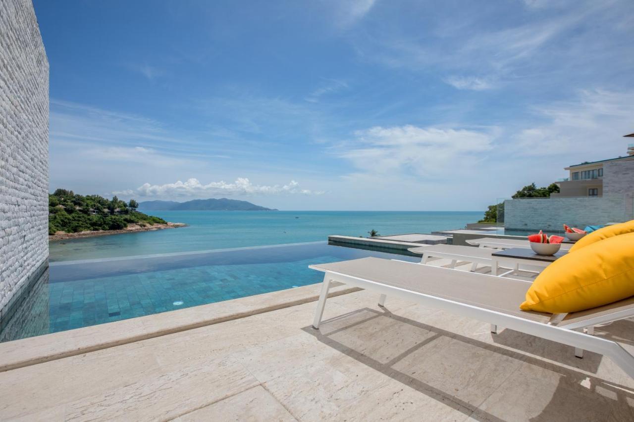 Beachside Villa - B18 - At Bayside Luxury Villas Samrong Bay Beach, 4 Bed 5 Bath, Sea & Sunset Views, Only 200M Walk To The Beach Choeng Mon Buitenkant foto