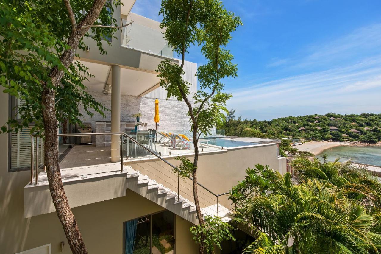 Beachside Villa - B18 - At Bayside Luxury Villas Samrong Bay Beach, 4 Bed 5 Bath, Sea & Sunset Views, Only 200M Walk To The Beach Choeng Mon Buitenkant foto