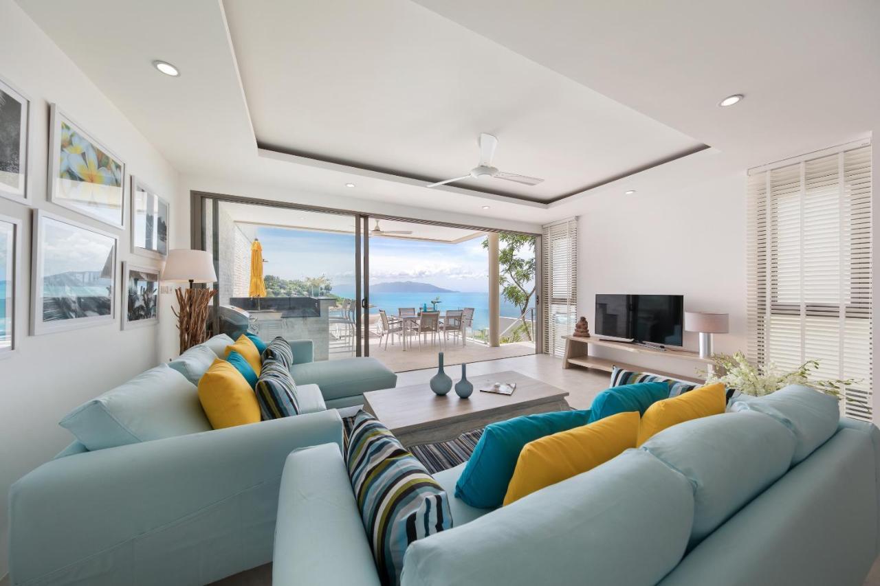 Beachside Villa - B18 - At Bayside Luxury Villas Samrong Bay Beach, 4 Bed 5 Bath, Sea & Sunset Views, Only 200M Walk To The Beach Choeng Mon Buitenkant foto