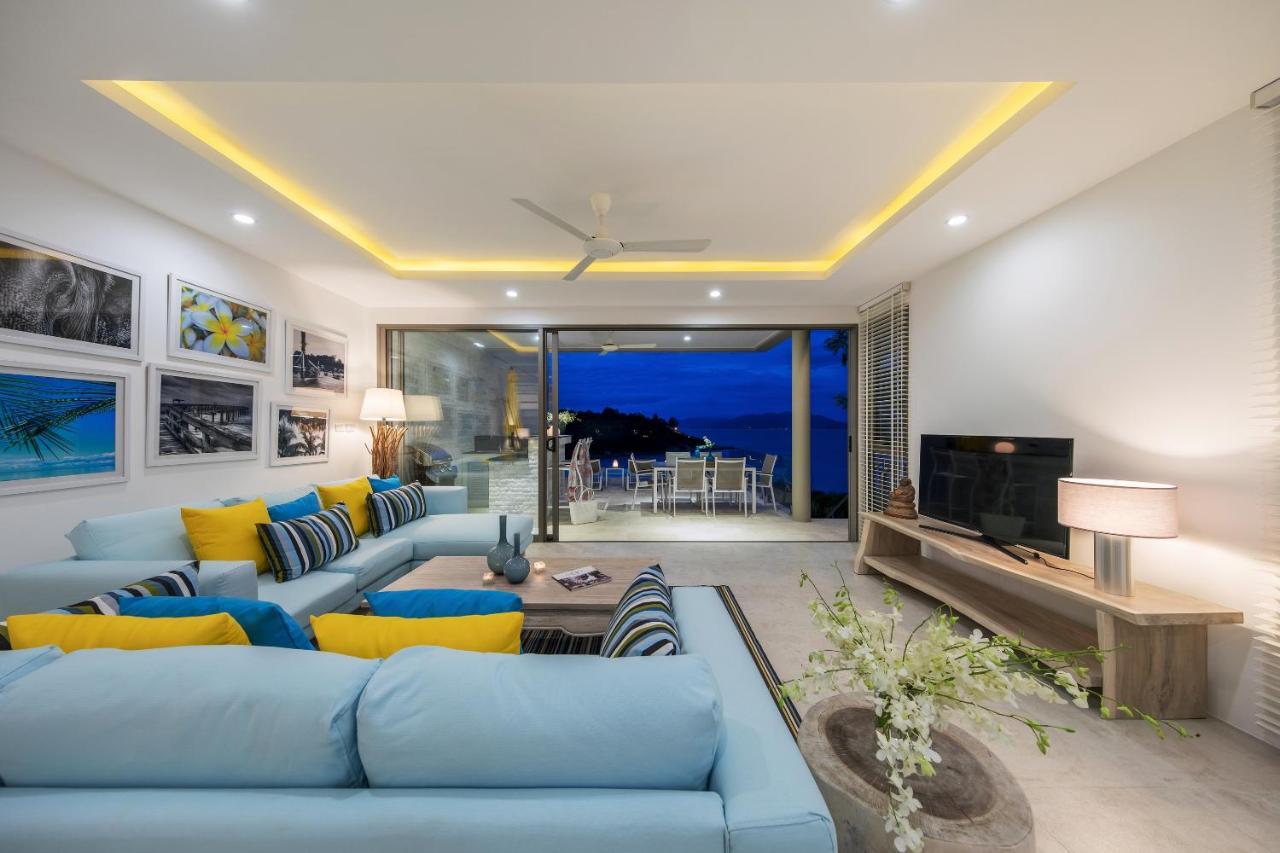 Beachside Villa - B18 - At Bayside Luxury Villas Samrong Bay Beach, 4 Bed 5 Bath, Sea & Sunset Views, Only 200M Walk To The Beach Choeng Mon Buitenkant foto