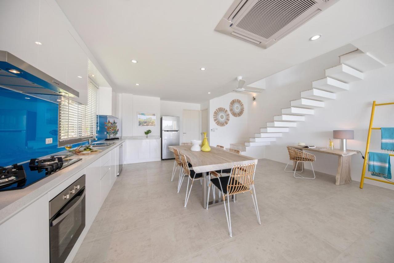 Beachside Villa - B18 - At Bayside Luxury Villas Samrong Bay Beach, 4 Bed 5 Bath, Sea & Sunset Views, Only 200M Walk To The Beach Choeng Mon Buitenkant foto