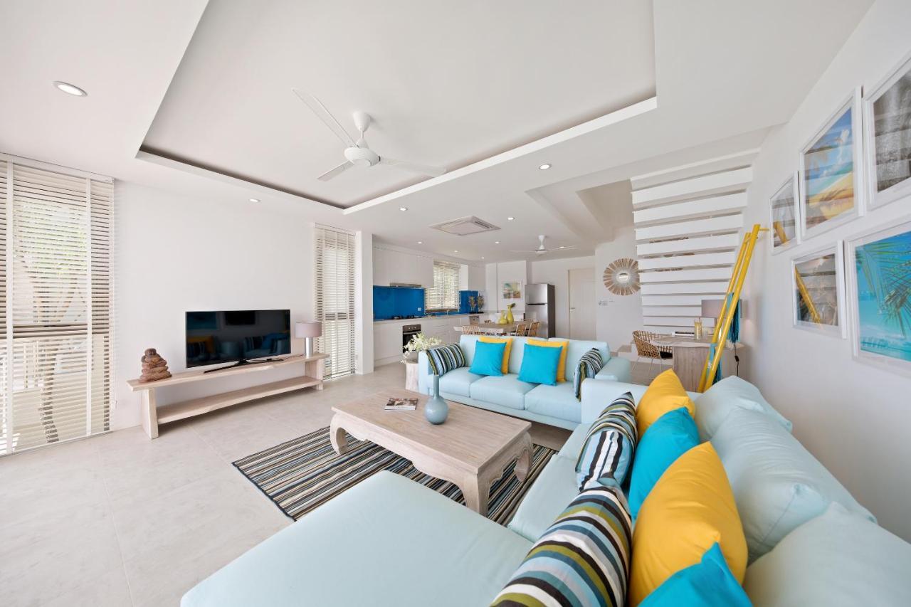 Beachside Villa - B18 - At Bayside Luxury Villas Samrong Bay Beach, 4 Bed 5 Bath, Sea & Sunset Views, Only 200M Walk To The Beach Choeng Mon Buitenkant foto